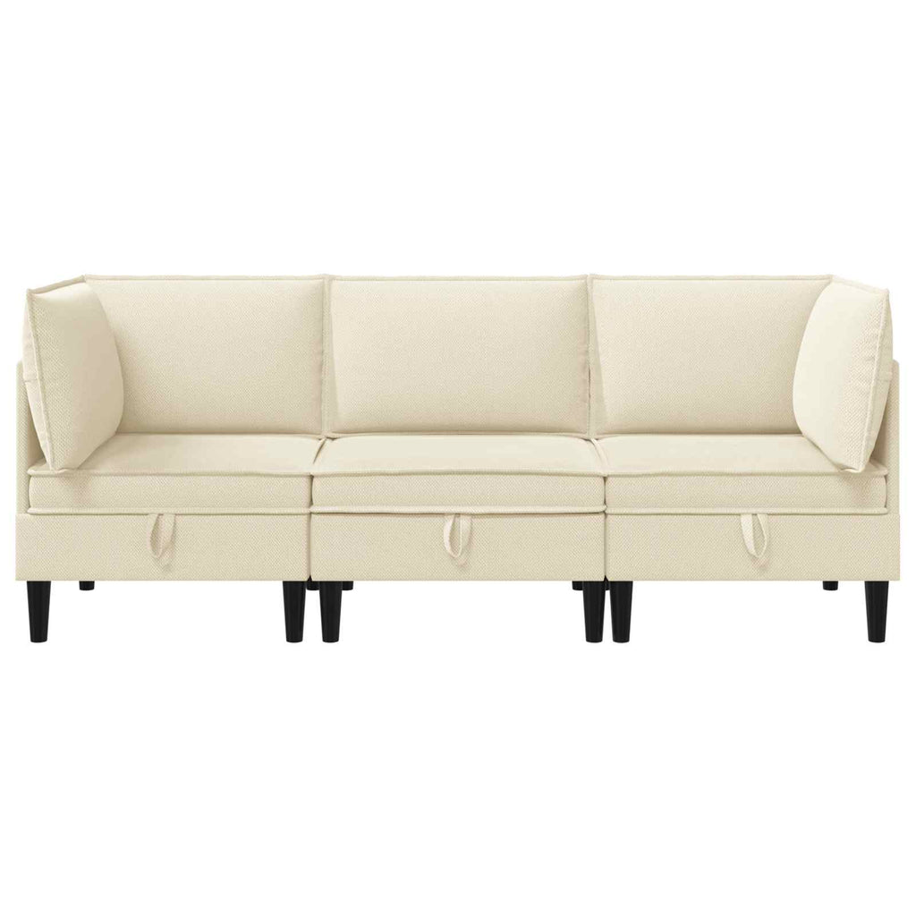 Möbelset för Vardagsrummet 4 Pcs Tyg