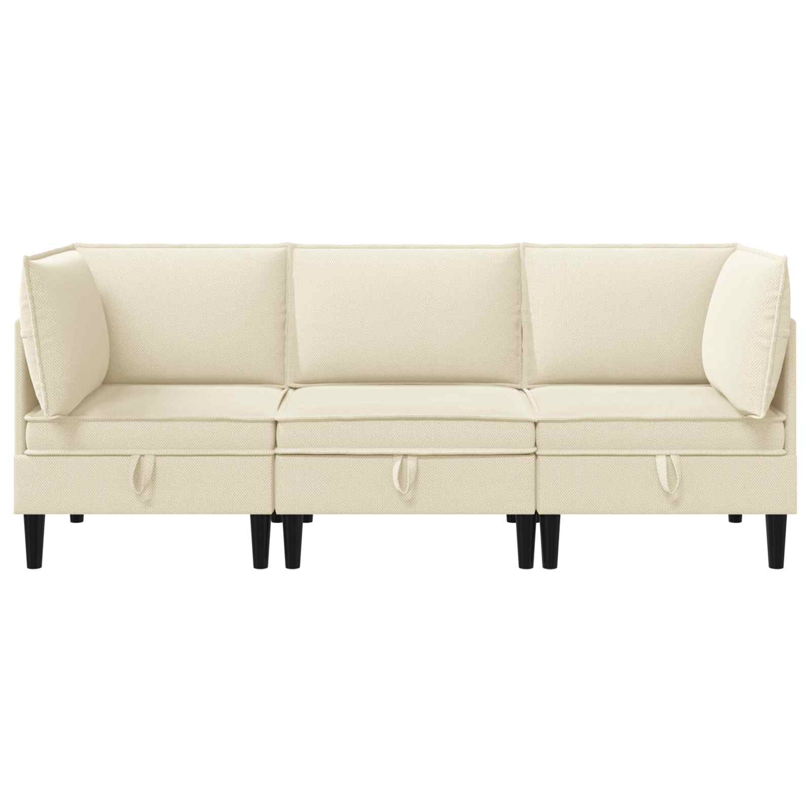 Möbelset för Vardagsrummet 4 Pcs Tyg