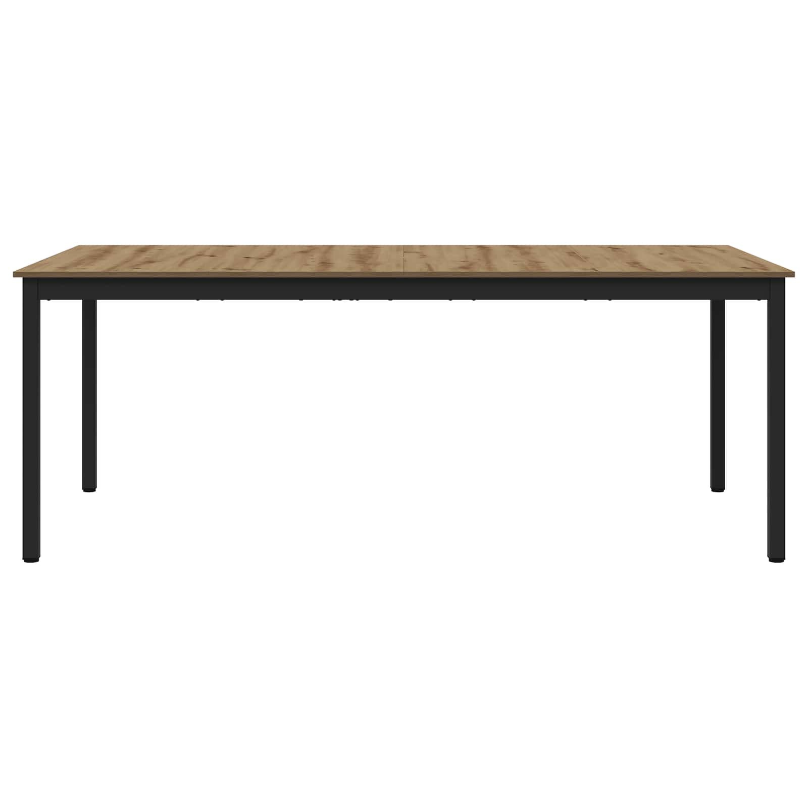 Matbord 2 Pcs Konstruerat Trä