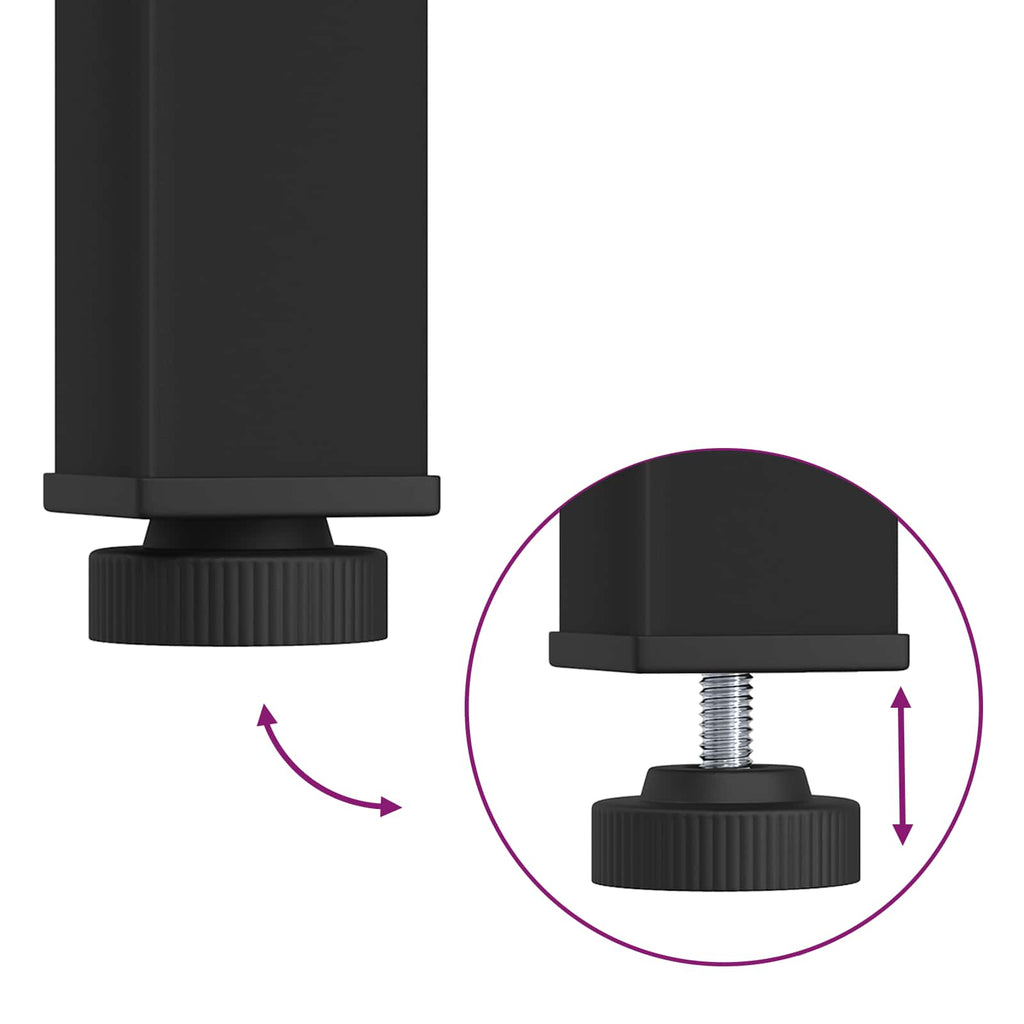 Matbord 2 Pcs Konstruerat Trä