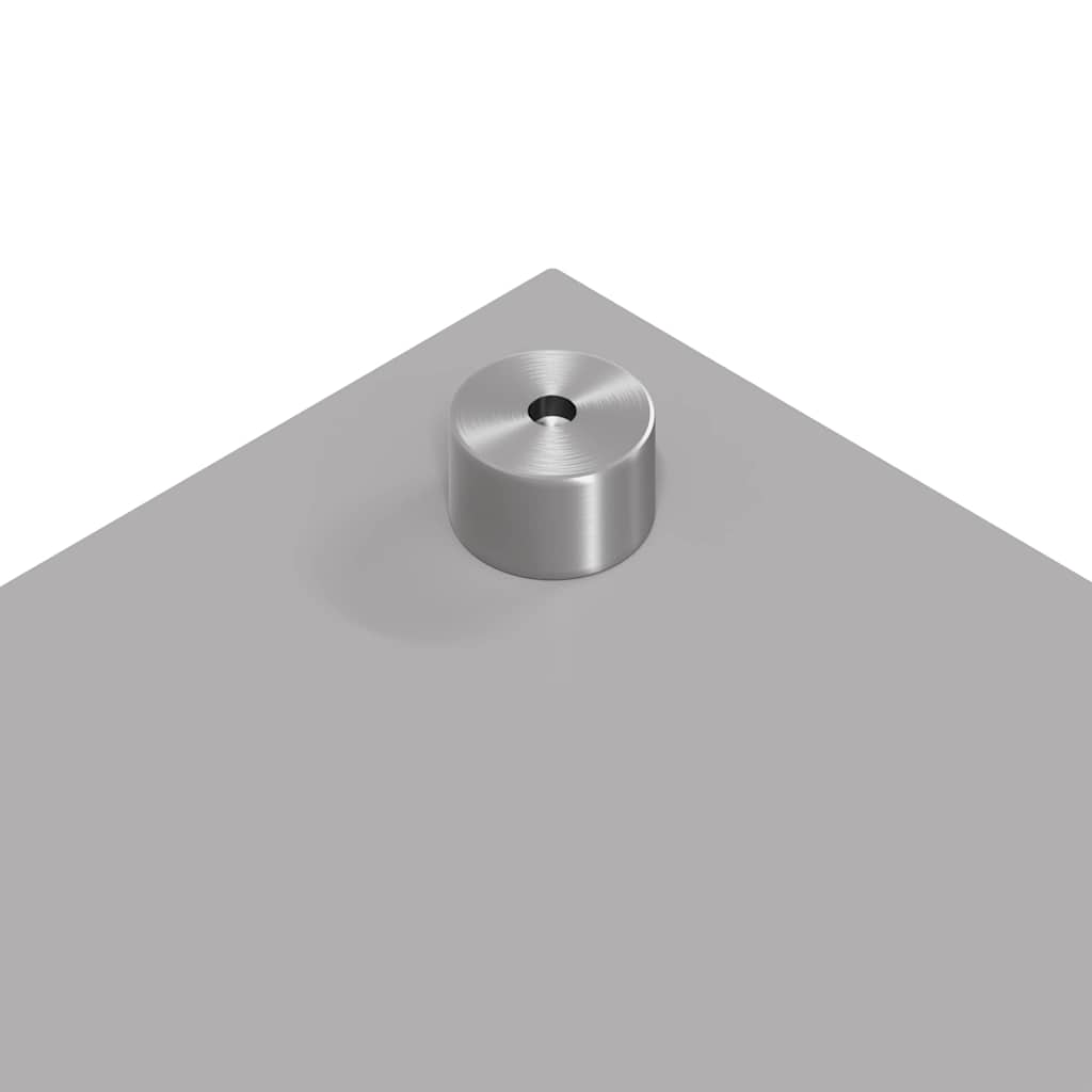 Köksskydd 2 Pcs Ljusgrå Härdat Glas