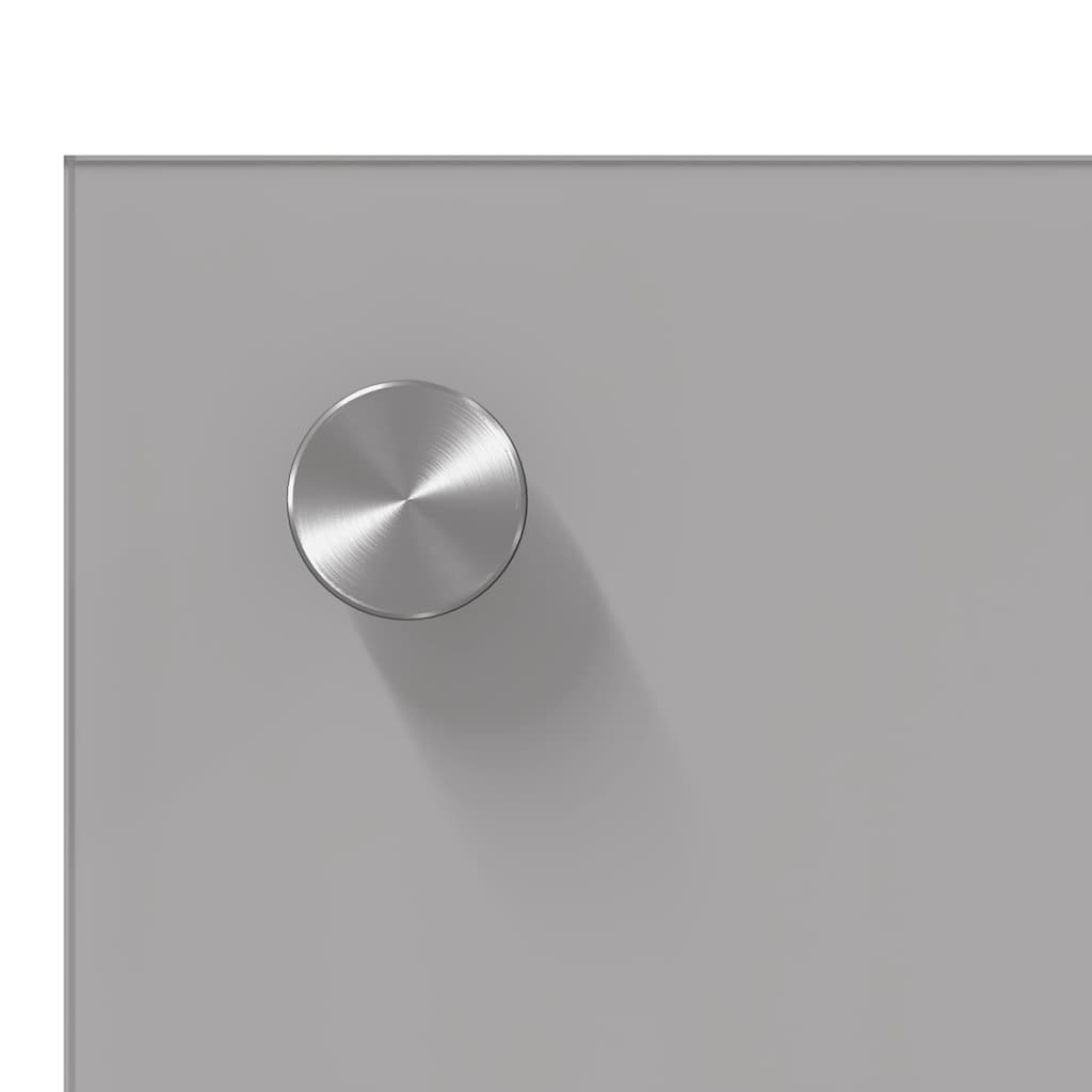Köksskydd 2 Pcs Ljusgrå Härdat Glas