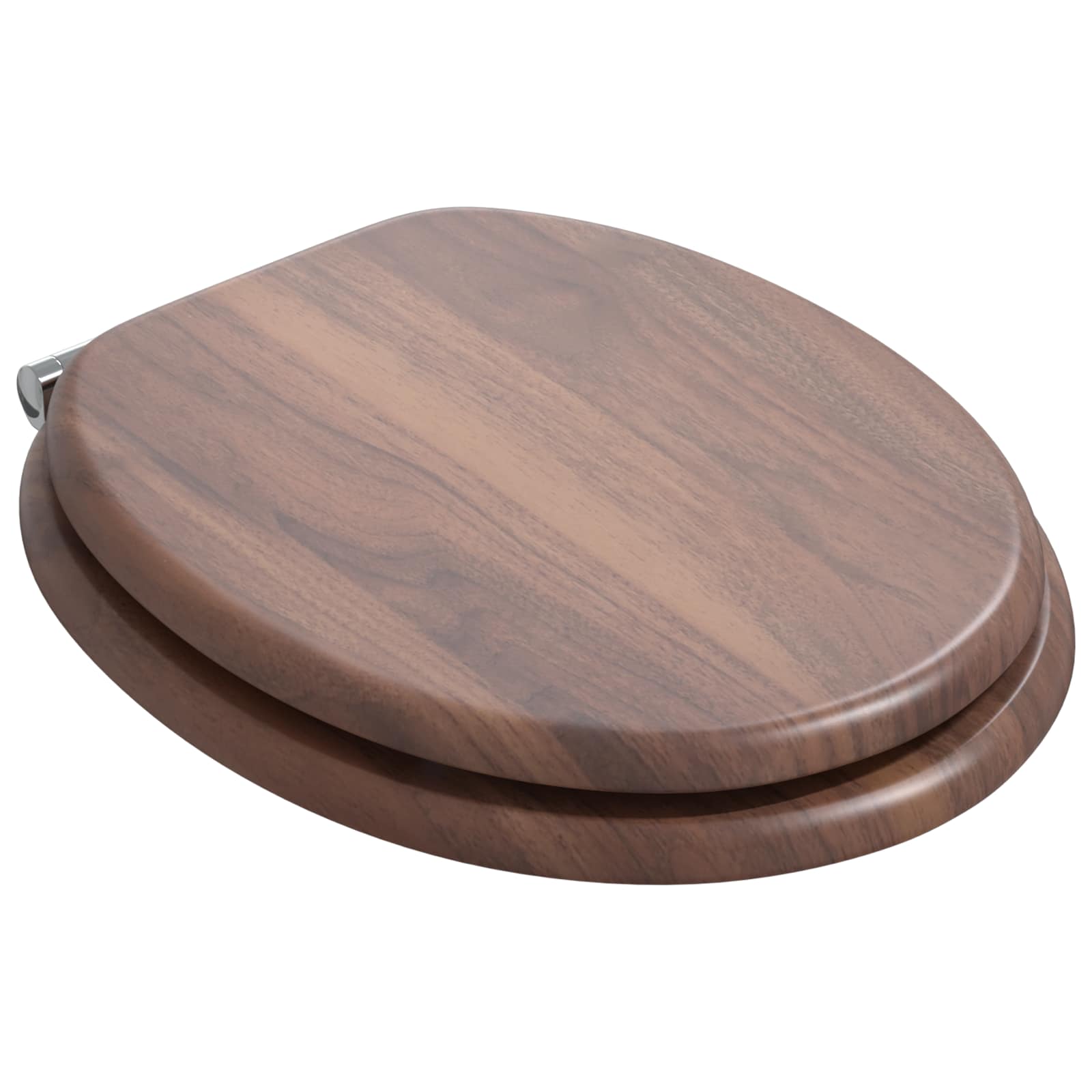 Mjukt Stängande Toalettlock 2 Pcs 44 X 38 Cm MDF-board