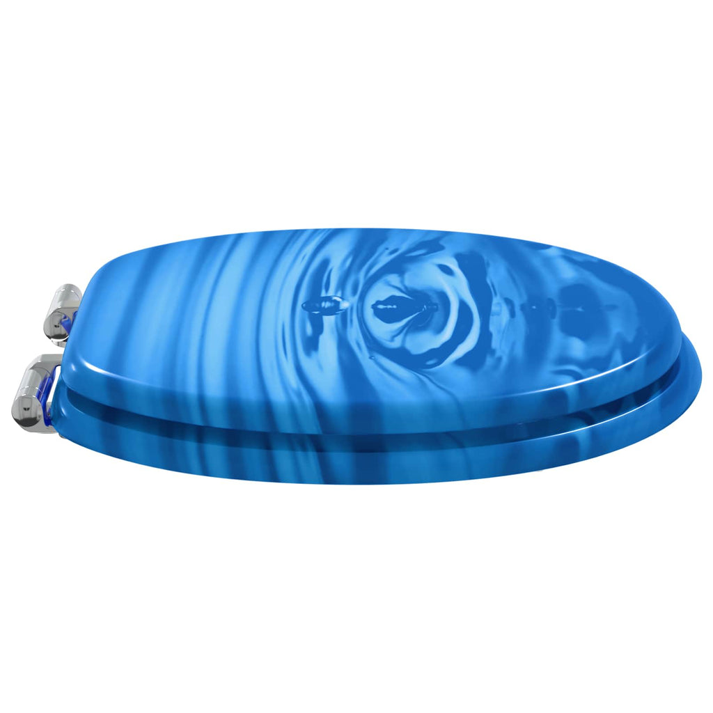 Mjukt Stängande Toalettlock 2 Pcs Droppe 44 X 38 Cm