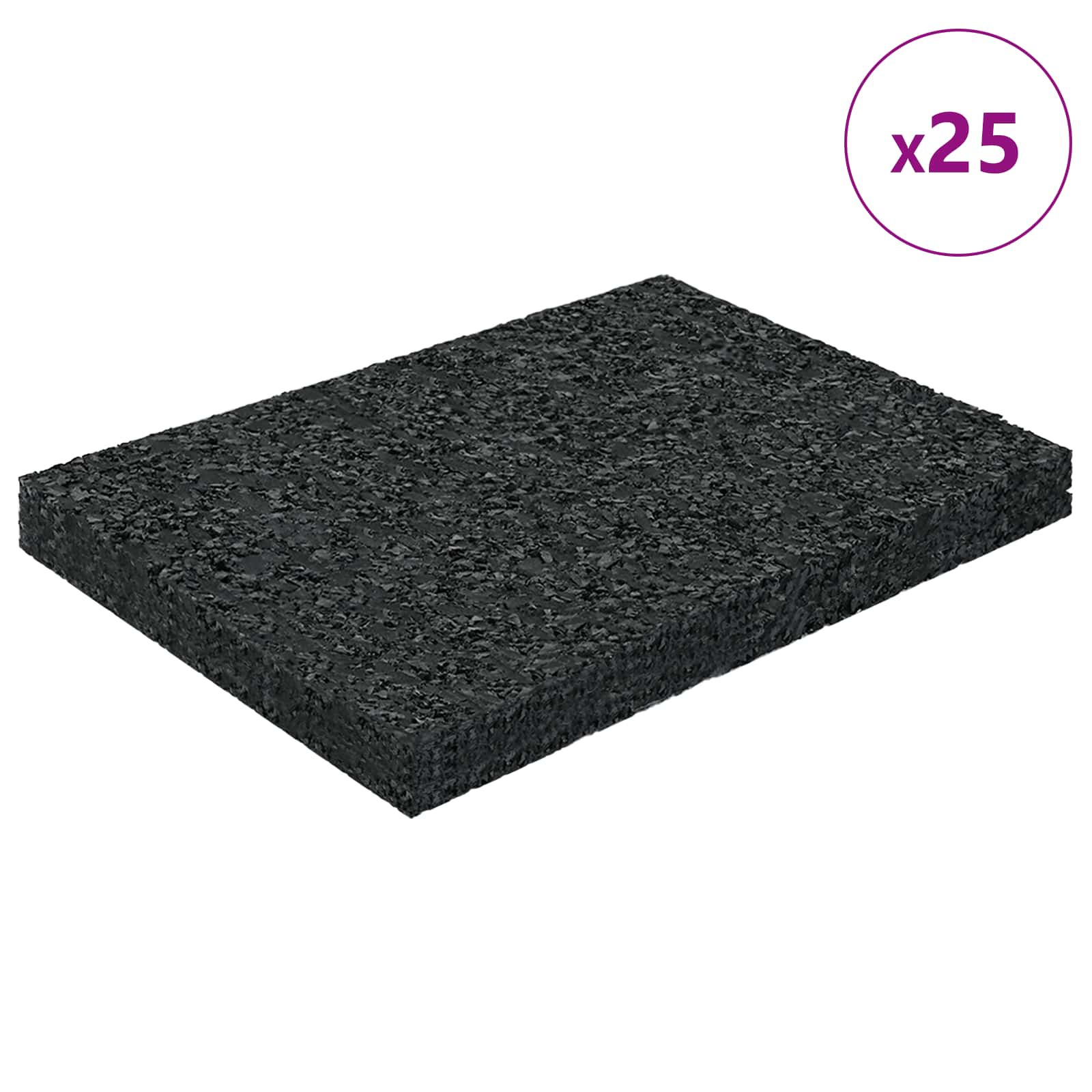 Gummigranulat Uteplatsplatta Gummi