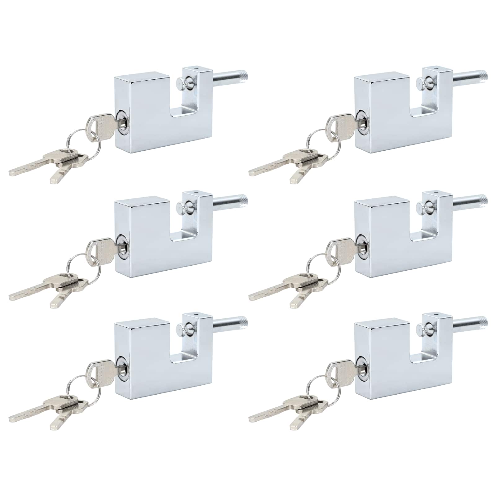 Hänglås Silver Stål