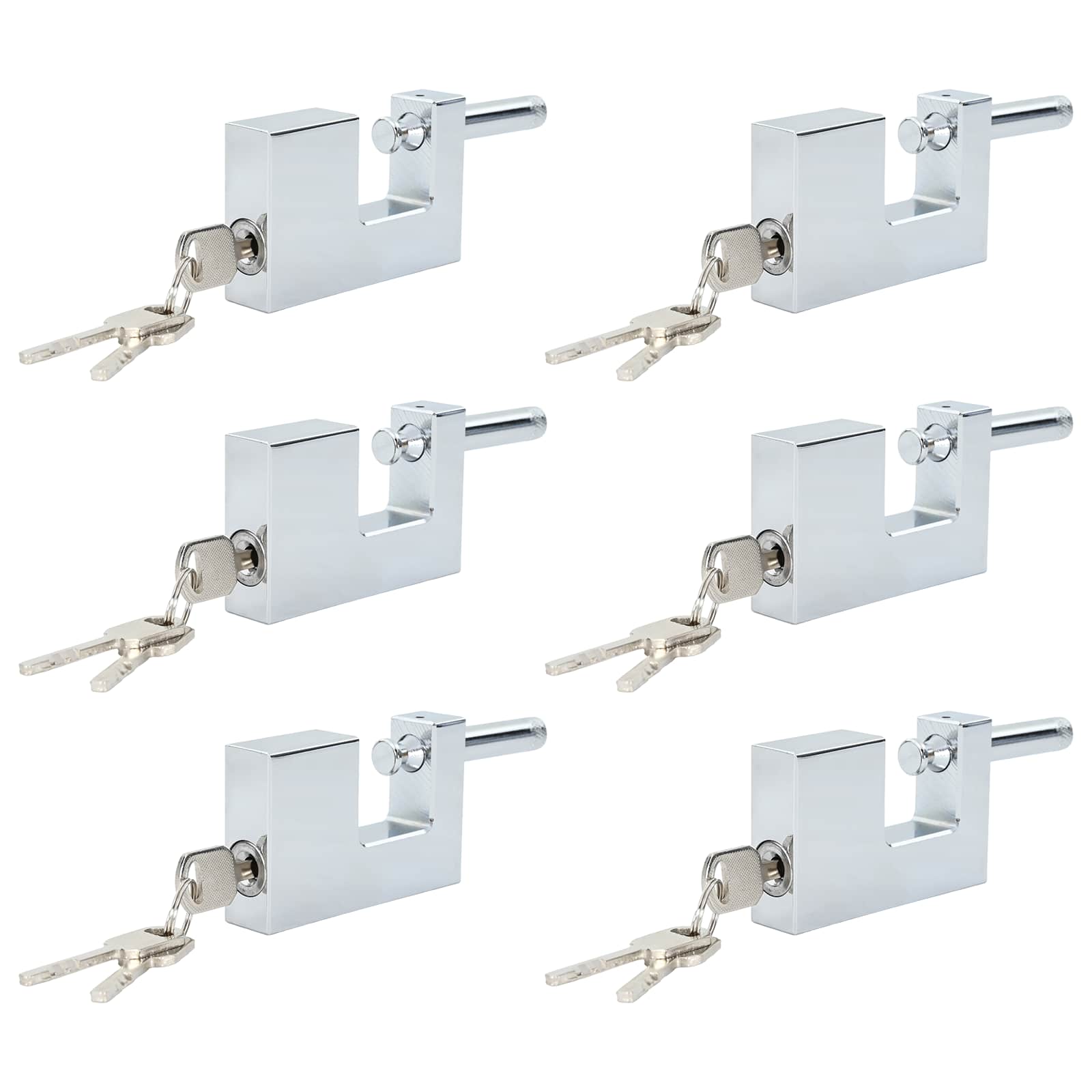 Hänglås Silver Stål