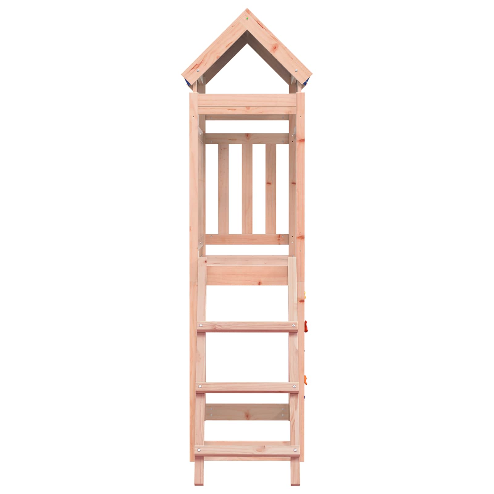 Lekstapel Brun 110,5 X 52,5 X 215 Cm Massivt Douglas-trä