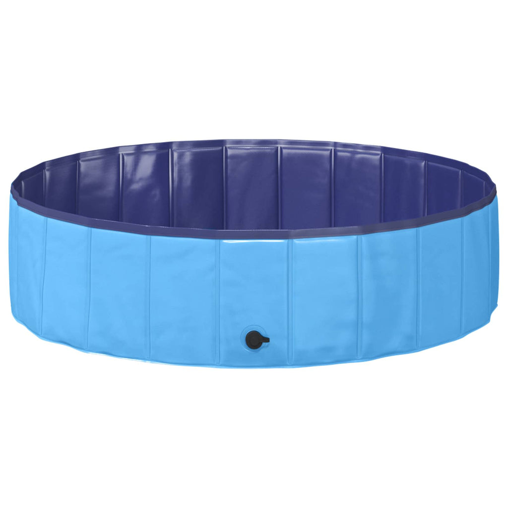 Barn Sim Pool Ø Tjock PVC och Konstruerat Trä