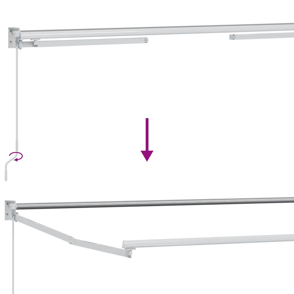 Utdragbar Markis 2,5 X 2 M