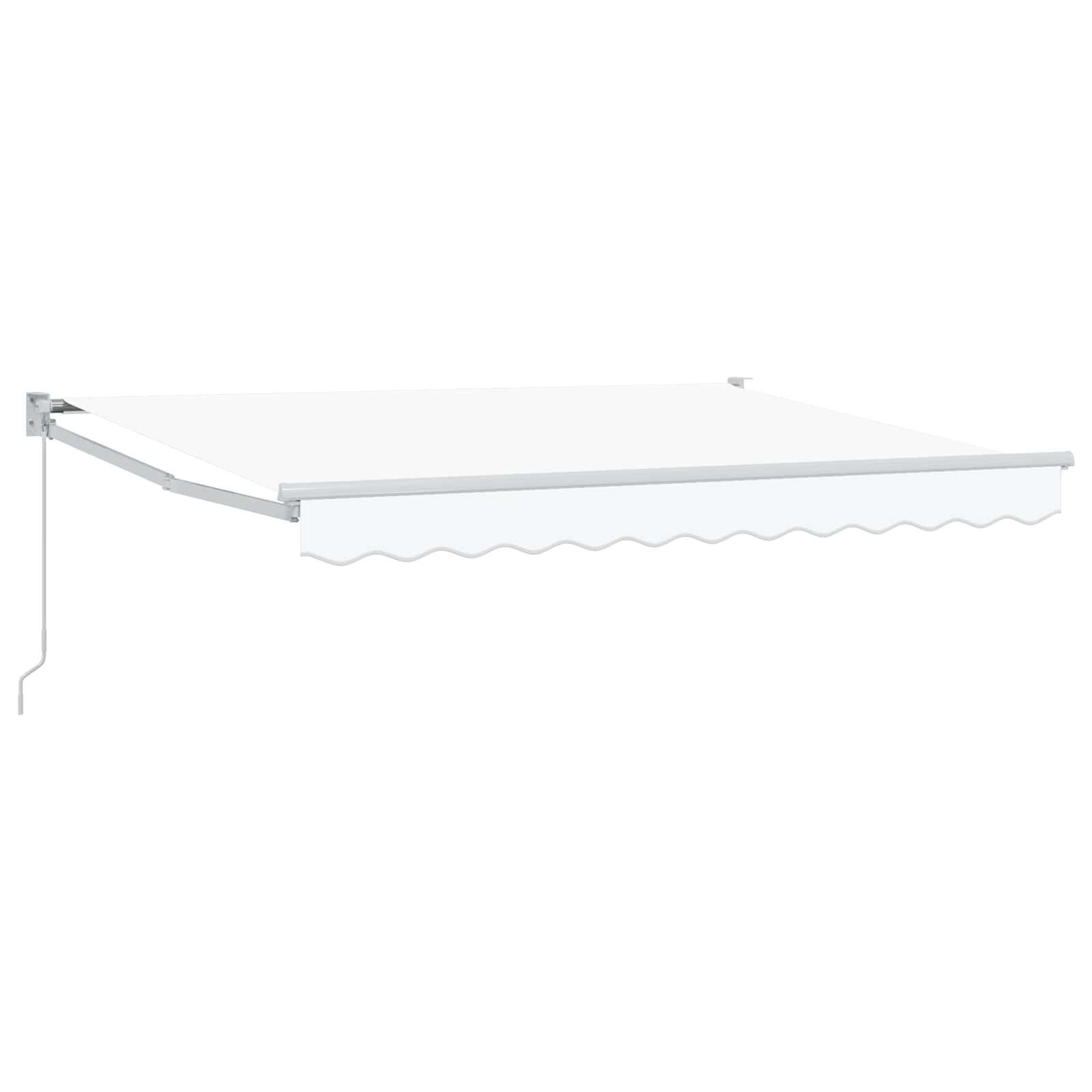 Utdragbar Markis 100% Polyester och Aluminium