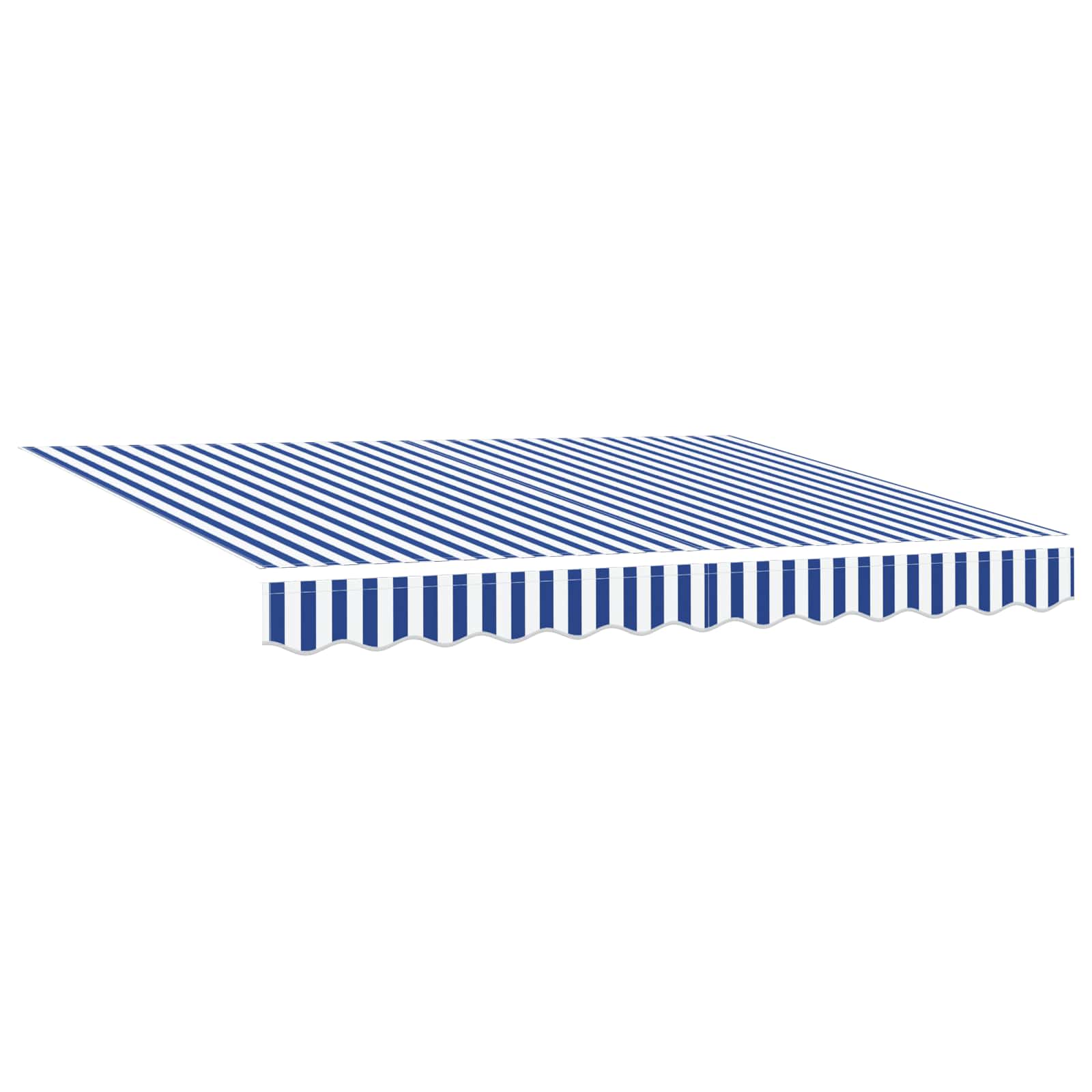 Manuell Utdragbar Markis med LED-lampor 2,5 X 2 M