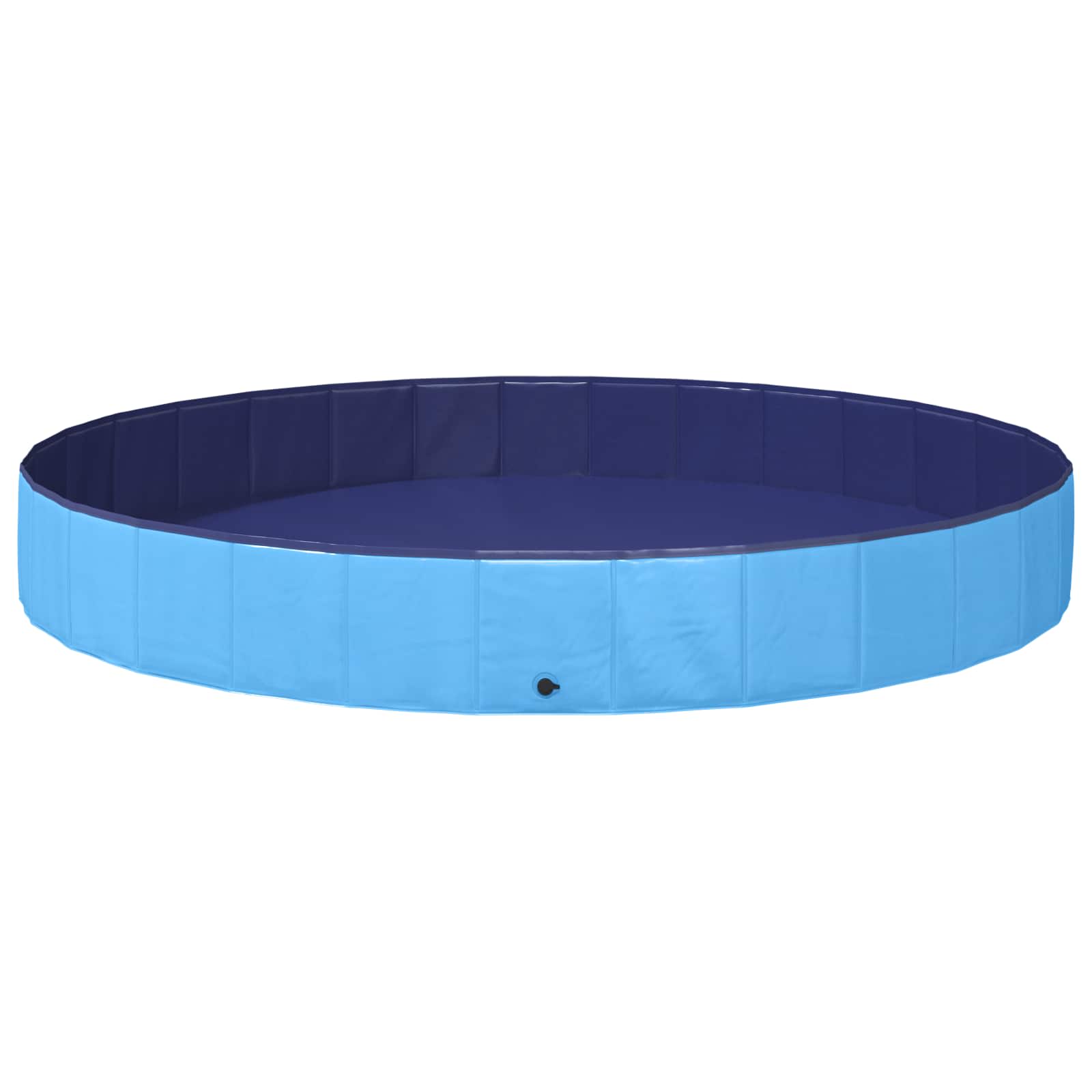 Hundpool Ø Tjock Blå PVC