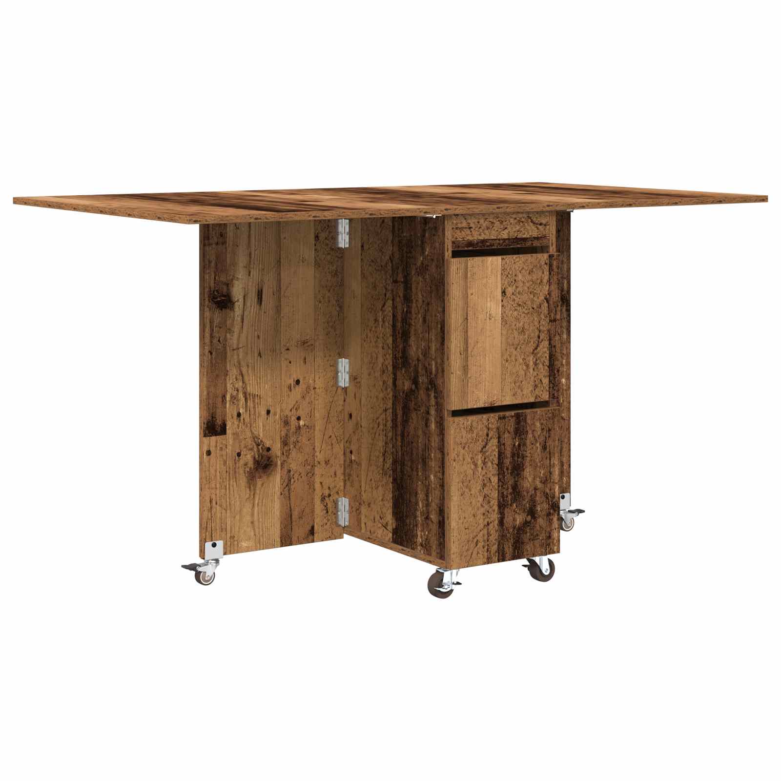 Matbord 2 Pcs Konstruerat Trä