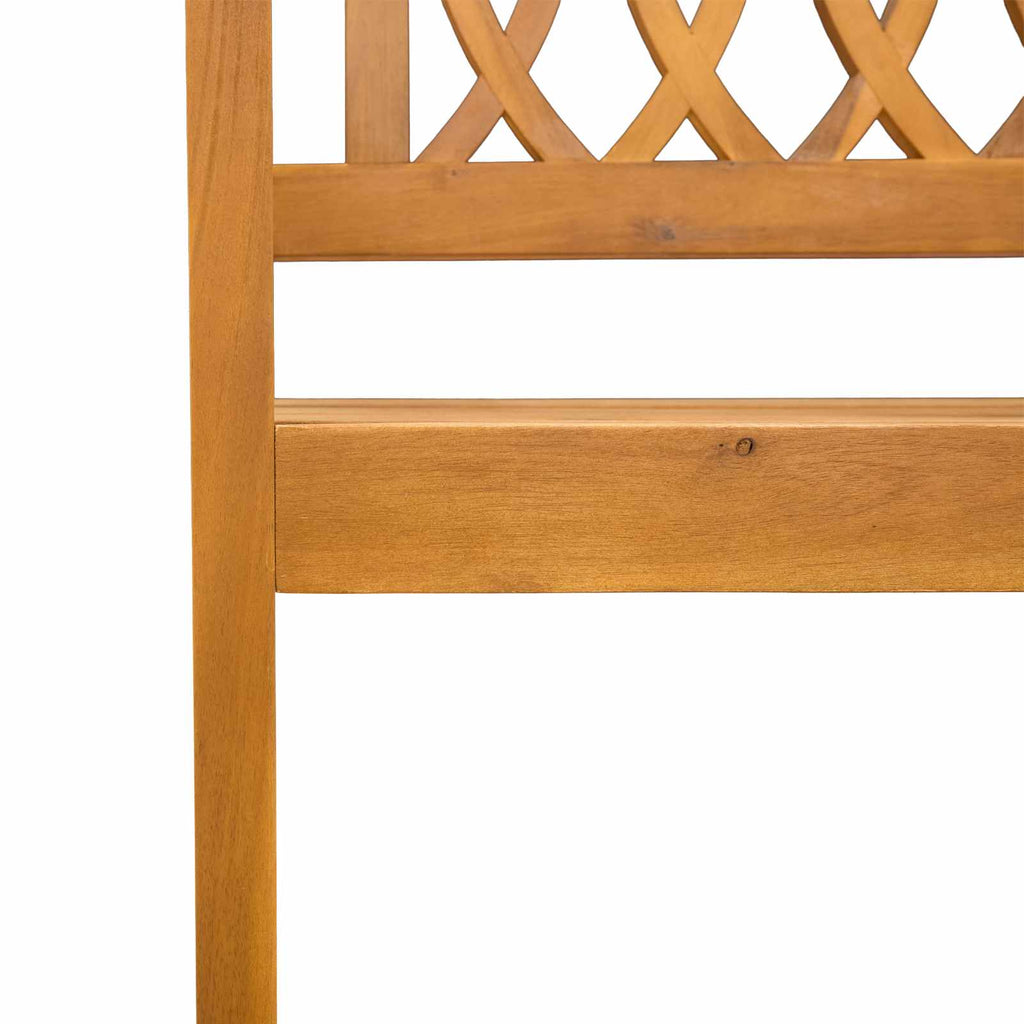 Trädgårdsstolar 4 Pcs Naturlig Massivt Akaciaträ