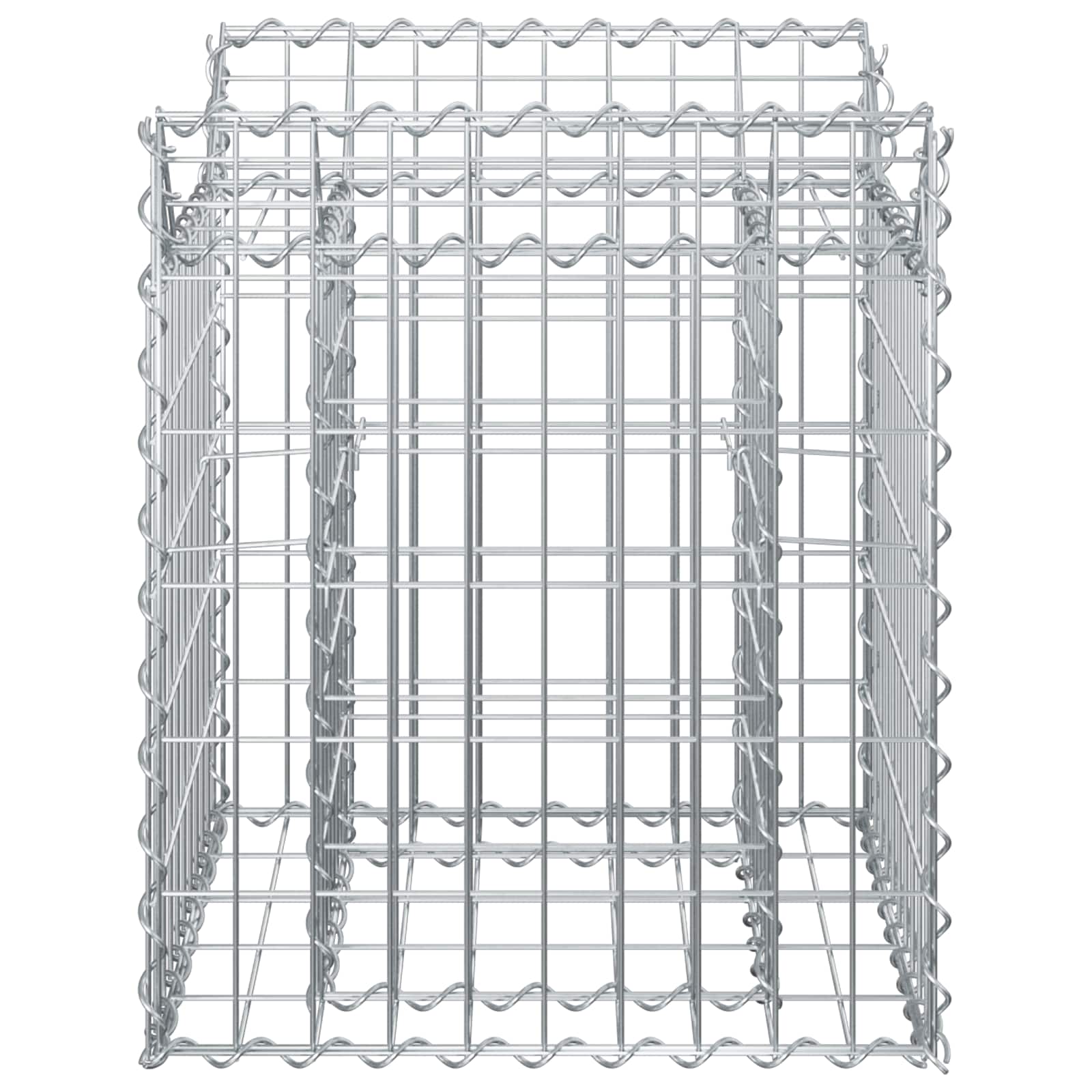 Gabion upphöjd säng
