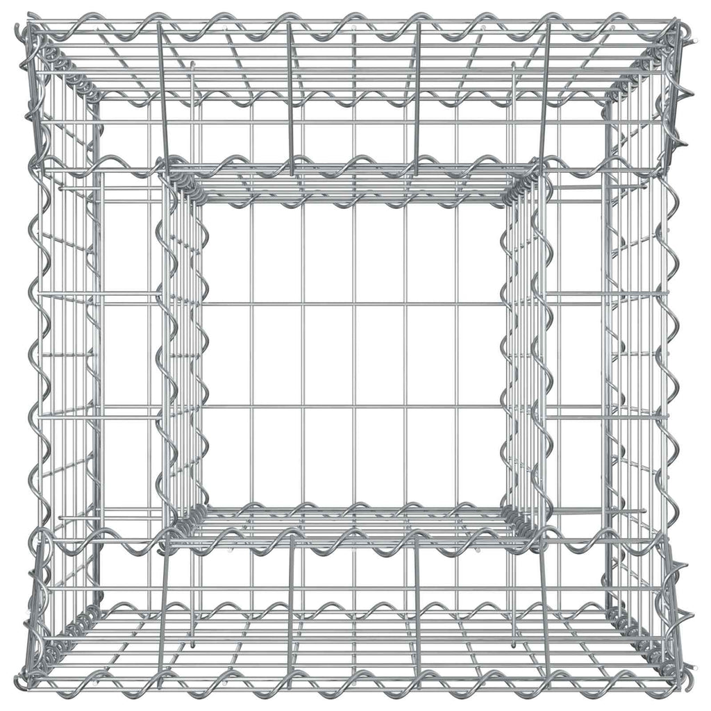 Gabion upphöjd säng