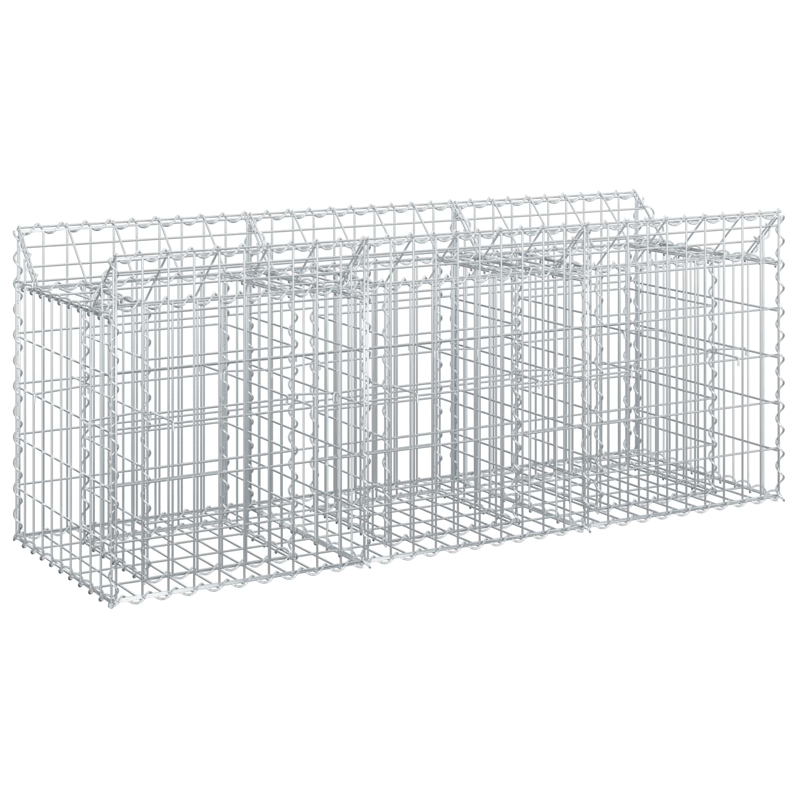 Gabion upphöjd säng