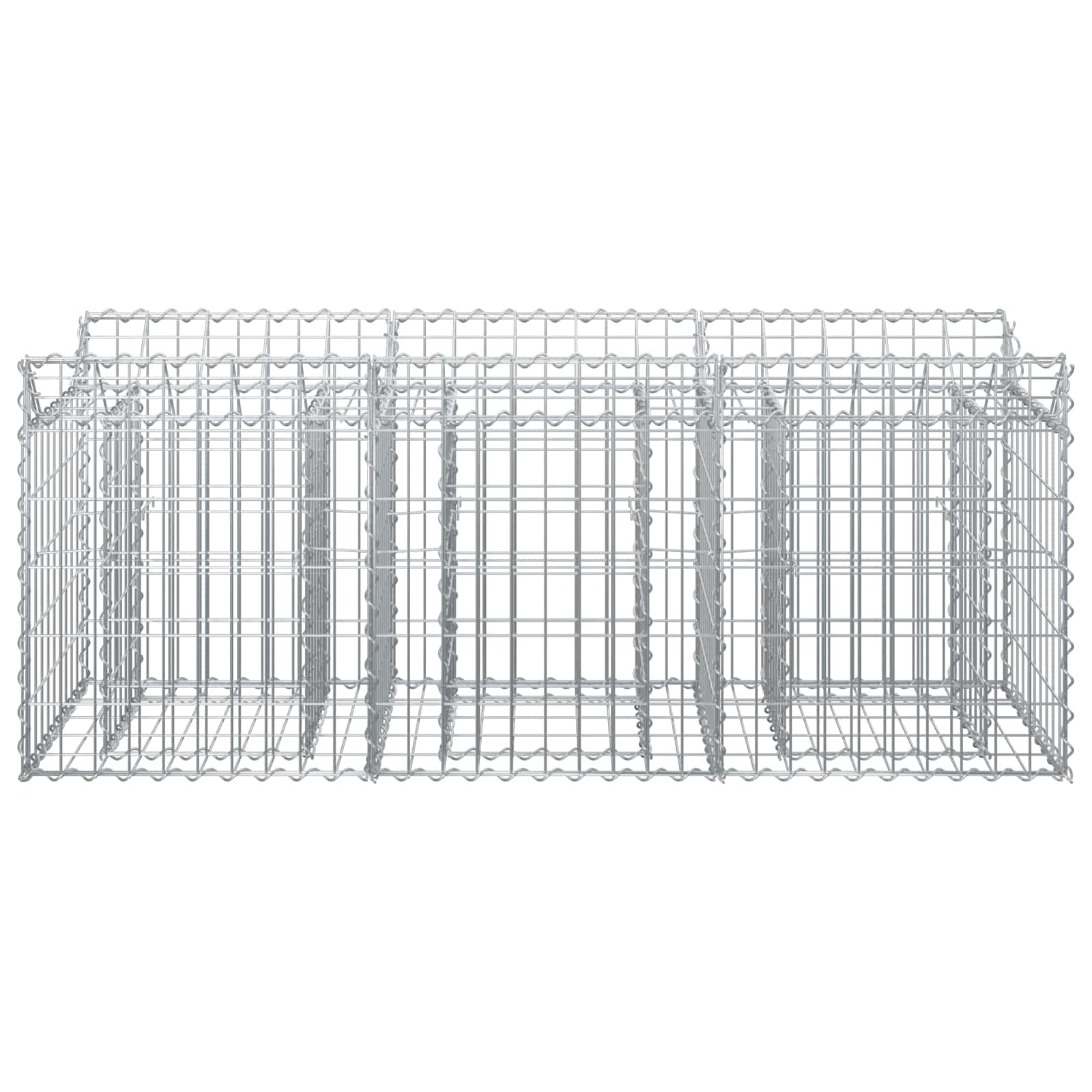 Gabion upphöjd säng