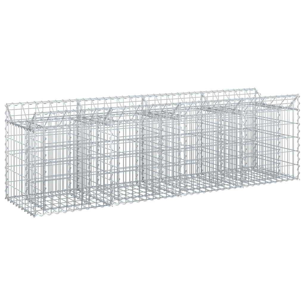 Gabion upphöjd säng