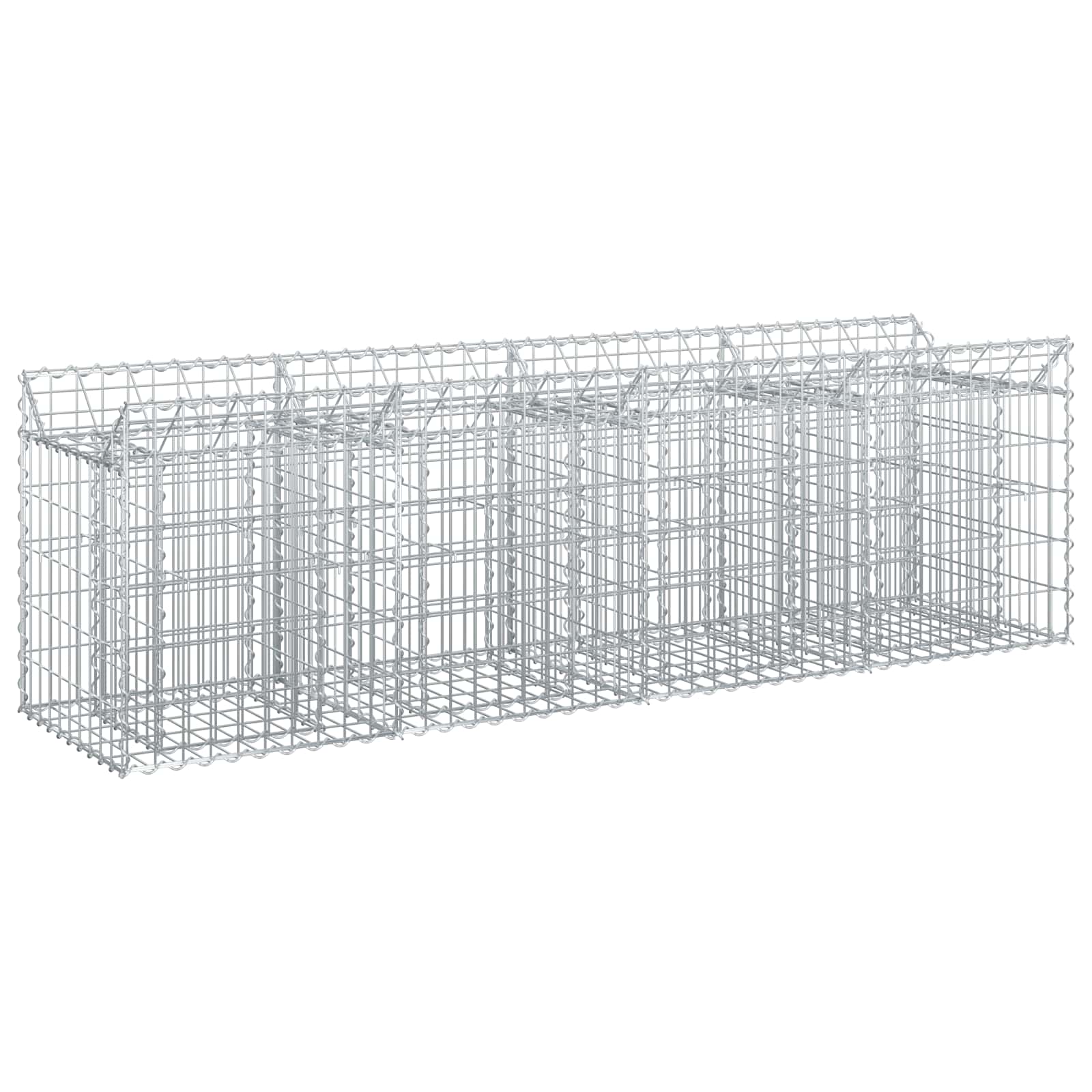 Gabion upphöjd säng