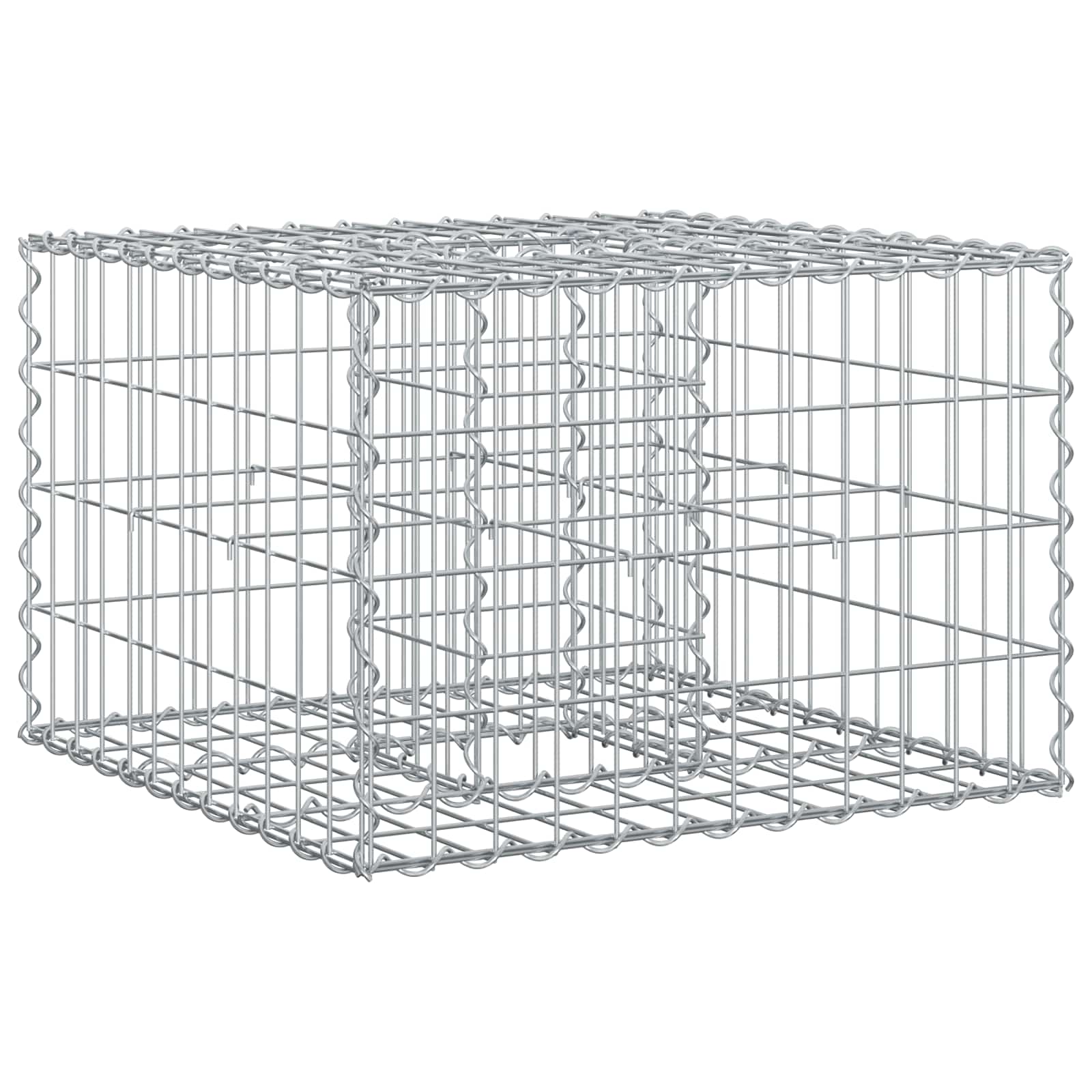 Gabion upphöjd säng