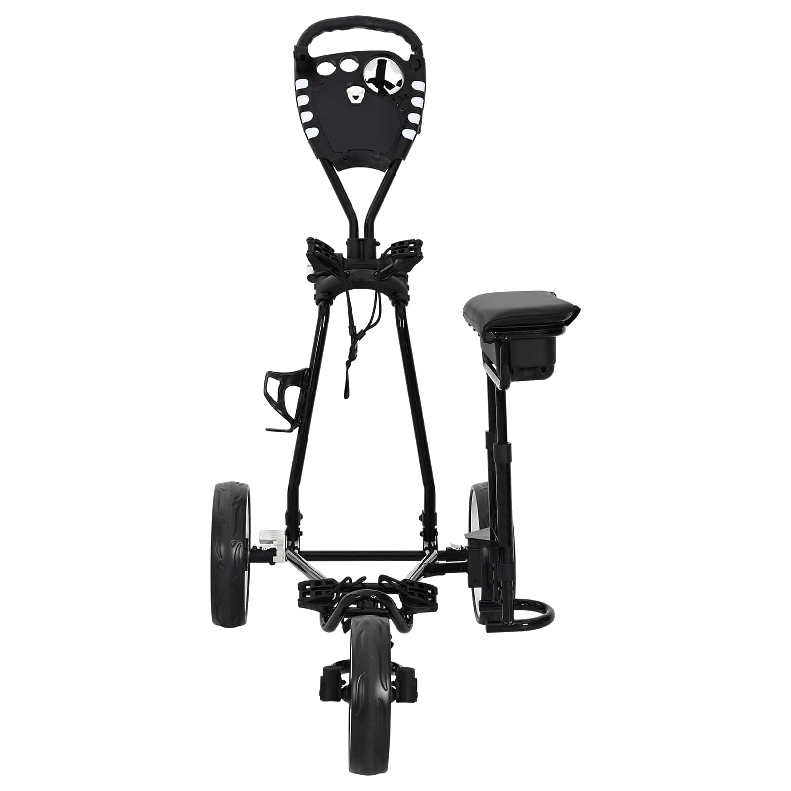 Golfvagn med sits och Vitt