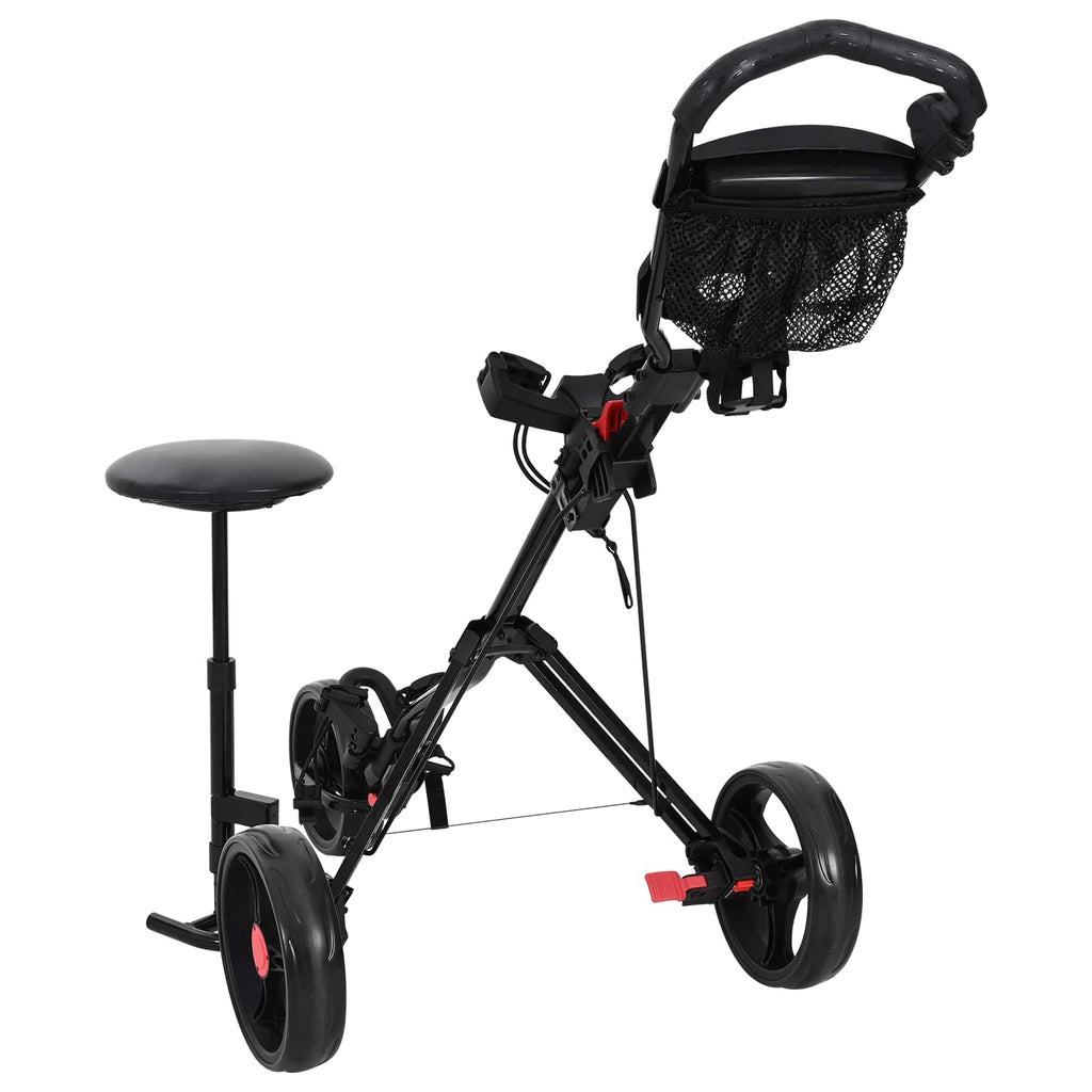 Golfvagn med sits