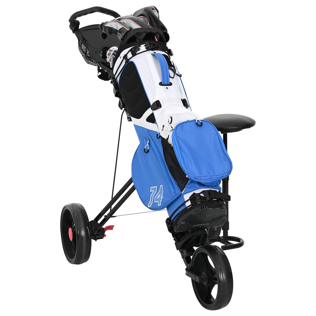 Golfvagn med sits