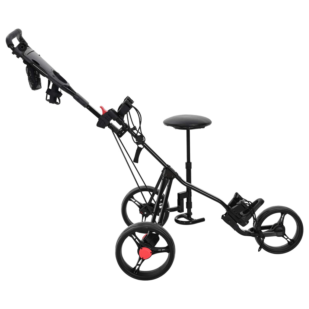 Golfvagn med sits