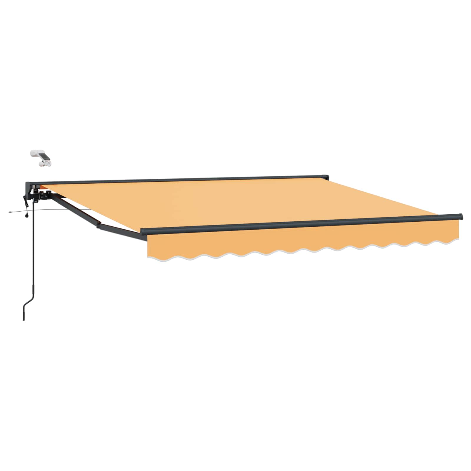 Elektrisk Retraktabel Markis Sand 4 × 3 M