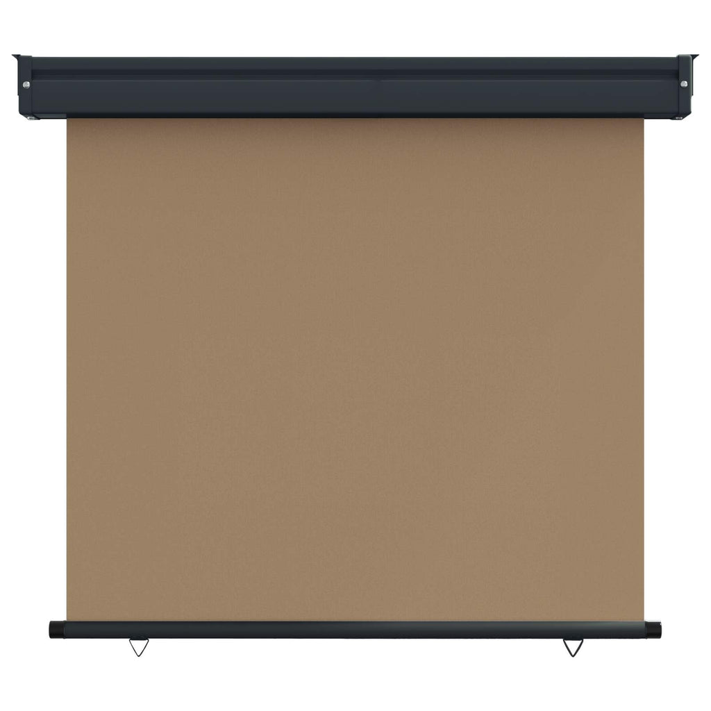 Balkongsidomarkis 100% , , Taupe