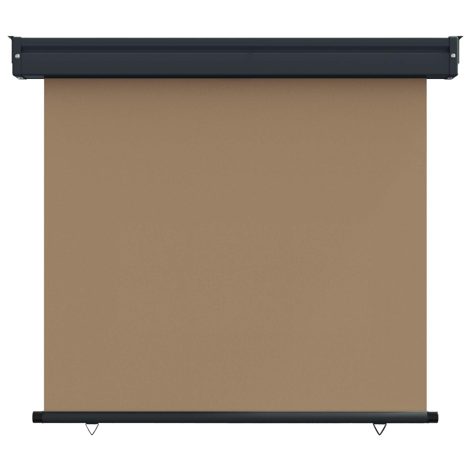 Balkongsidomarkis 100% , , Taupe