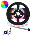 LED Band 2 Pcs Svart och Transparent 350 Mm Koppar och Plast