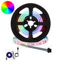 LED Band 2 Pcs Svart och Transparent 550 Mm Koppar och Plast
