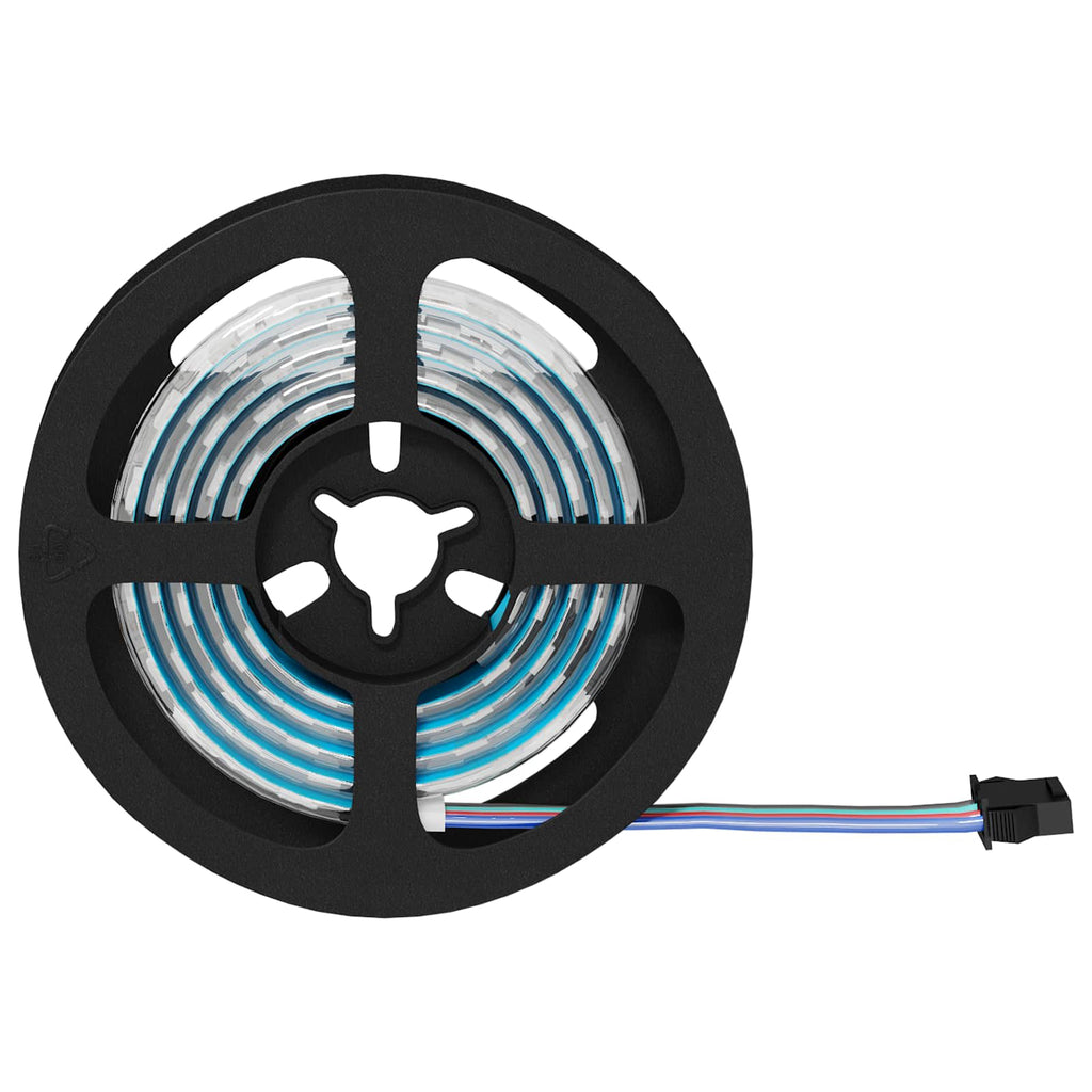 LED Band 2 Pcs Svart och Transparent 900 Mm Koppar och Plast