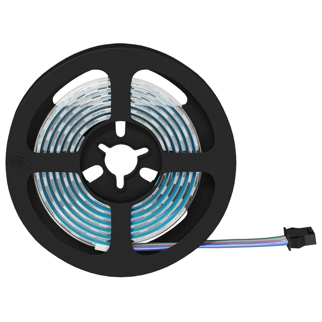 LED Band 2 Pcs Svart och Transparent 1300 Mm Koppar och Plast