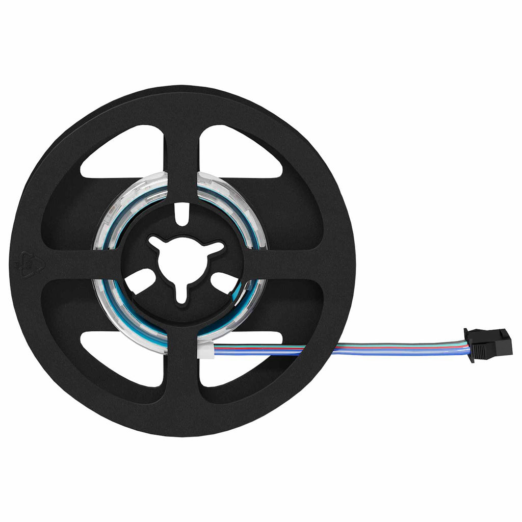 LED Band 2 Pcs Svart och Transparent 250 Mm Koppar och Plast