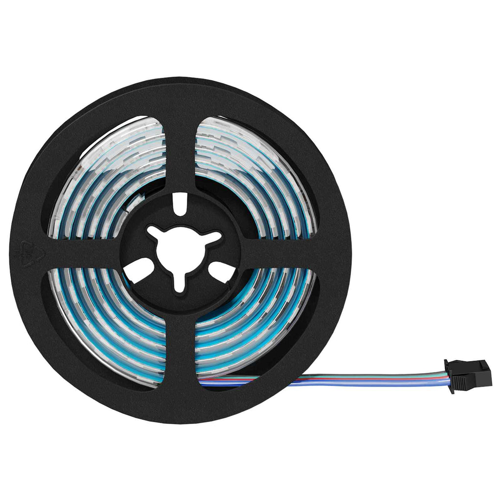 LED Band 2 Pcs Svart och Transparent 950 Mm Koppar och Plast