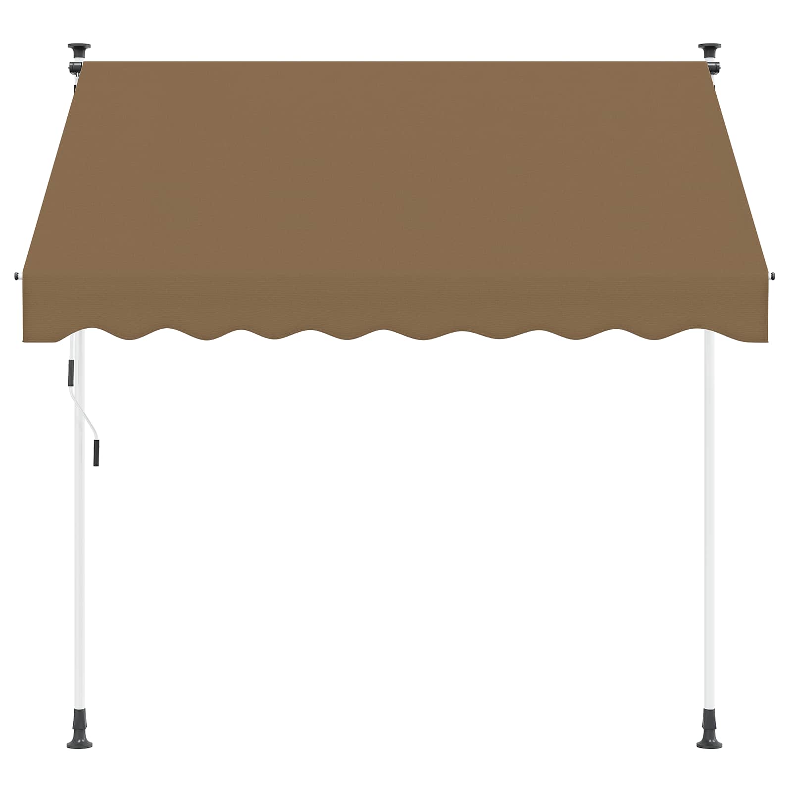 Manuell Utdragbar Markis Taupe 300 cm