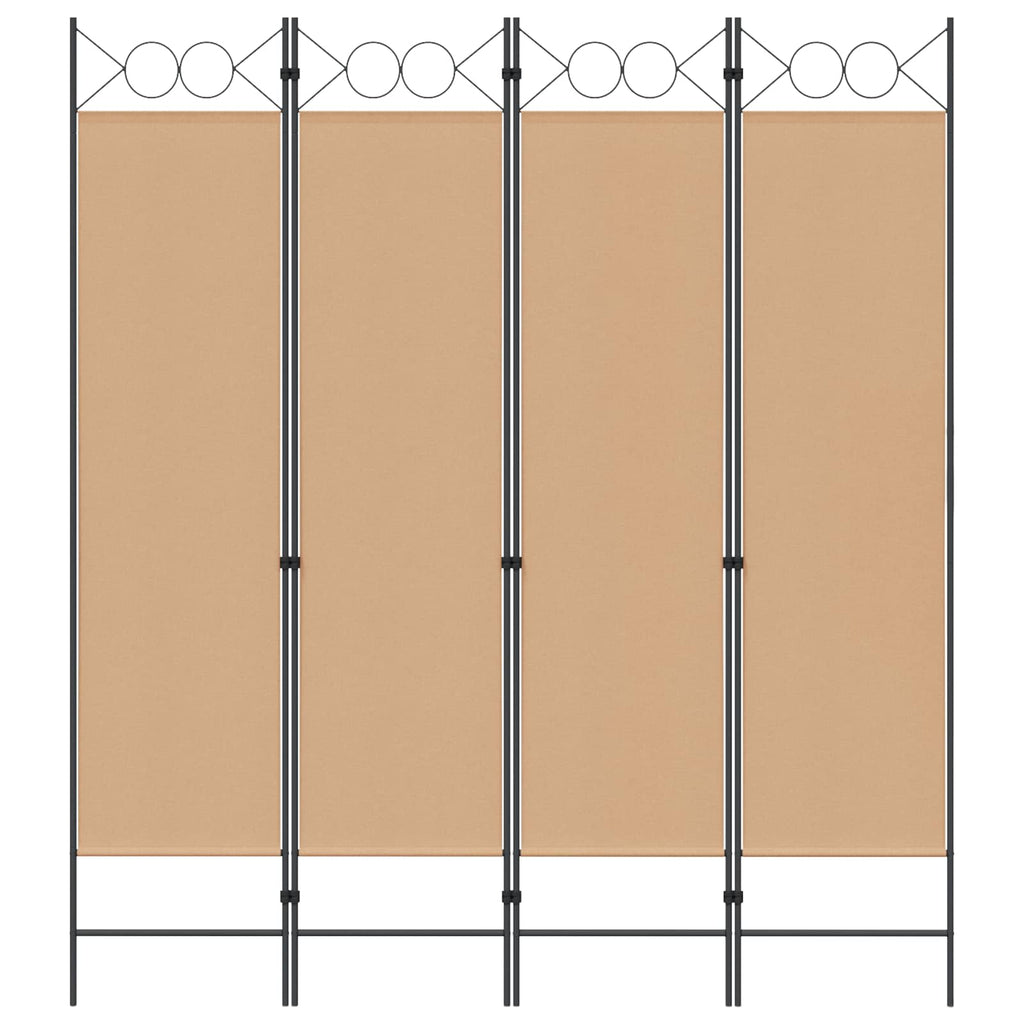 4-panelig rumsavskiljare