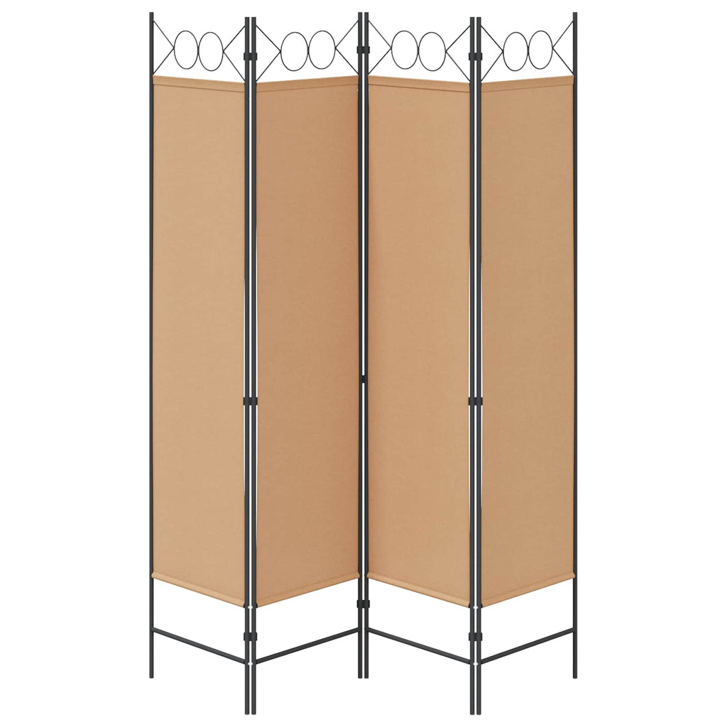 4-panelig rumsavskiljare