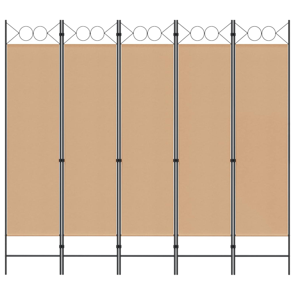 5-panel rumsavskiljare