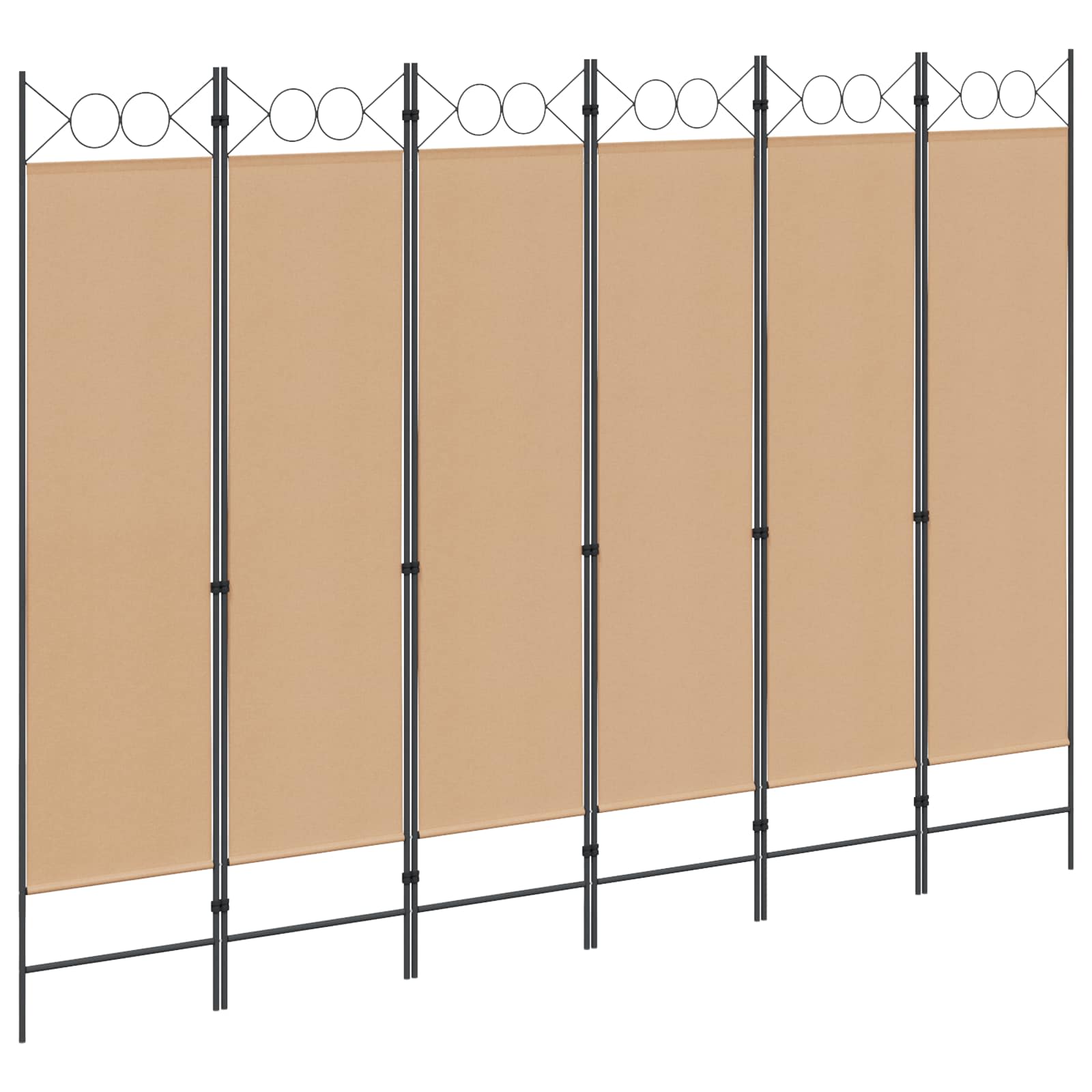 6-panelers rumsavdelare