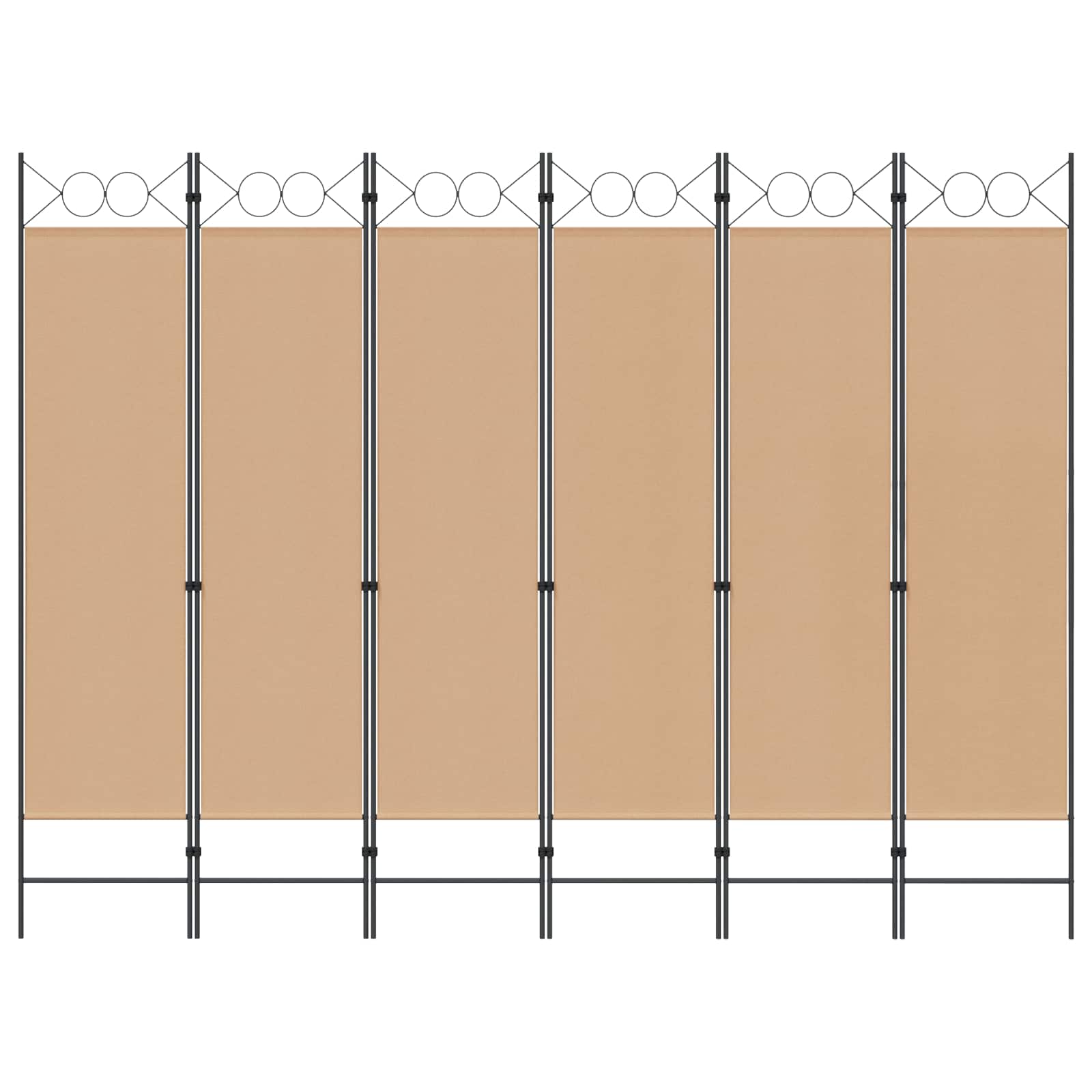 6-panelers rumsavdelare