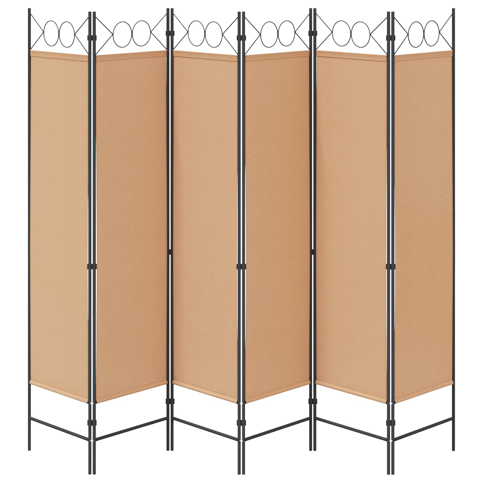 6-panelers rumsavdelare