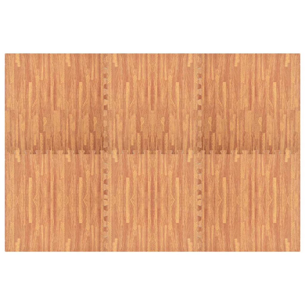 Pool Grundmatta 6 Pcs Trä 4,32 ㎡ EVA-skum