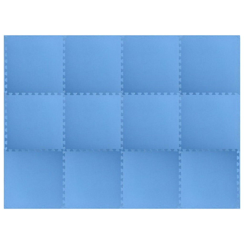Pool Grundmatta 6 Pcs Trä 4,32 ㎡ EVA-skum