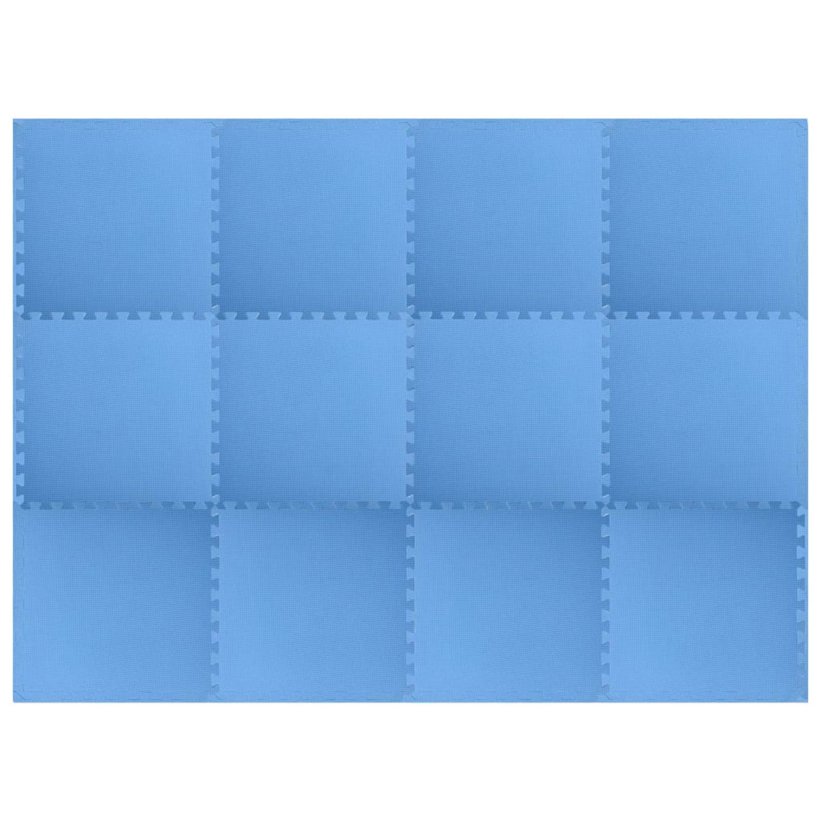 Pool Grundmatta 6 Pcs Trä 4,32 ㎡ EVA-skum