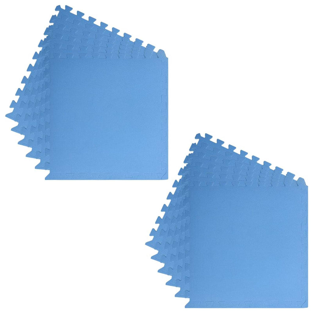 Pool Grundmatta 6 Pcs Trä 4,32 ㎡ EVA-skum